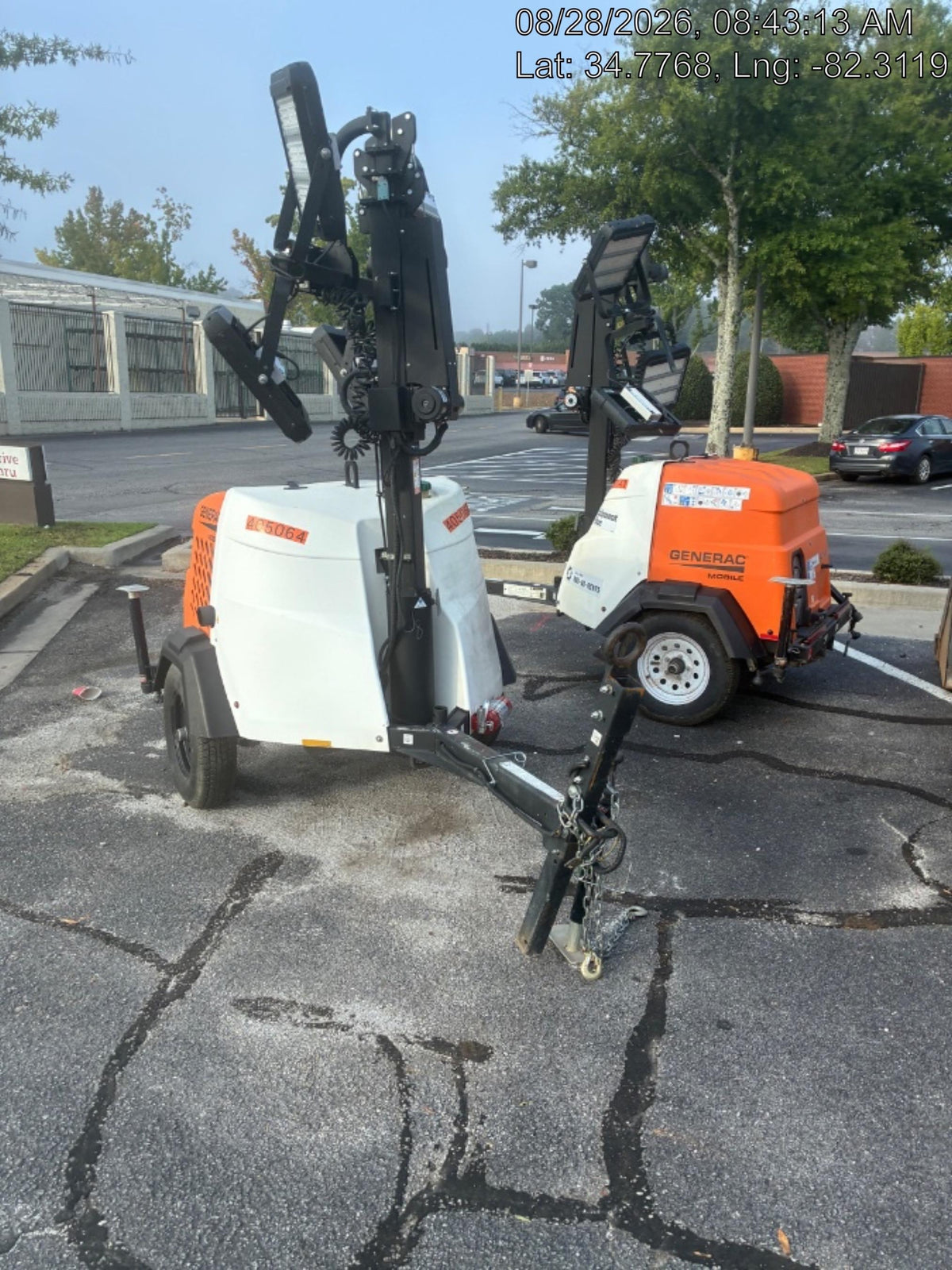 2024 Generac MLT6SKDS-STD4 ELEC WINCH Diesel, Electric Winch Mast, Powerzone Controller, (4) 320W LED Lights, 4kW Generator, 39.9 Gal Fuel Tank, 2" Ball, T3