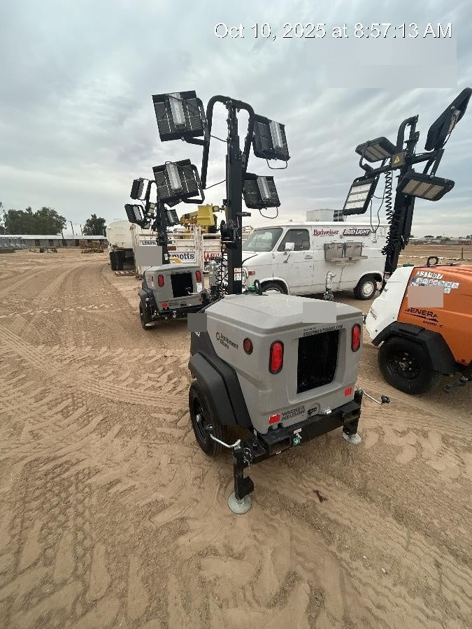 2024 Wacker Neuson LTT4 Diesel, Kohler KDW702, Deep Sea Controller, Auto Start, LED 320W, Bypass Outlet, T3