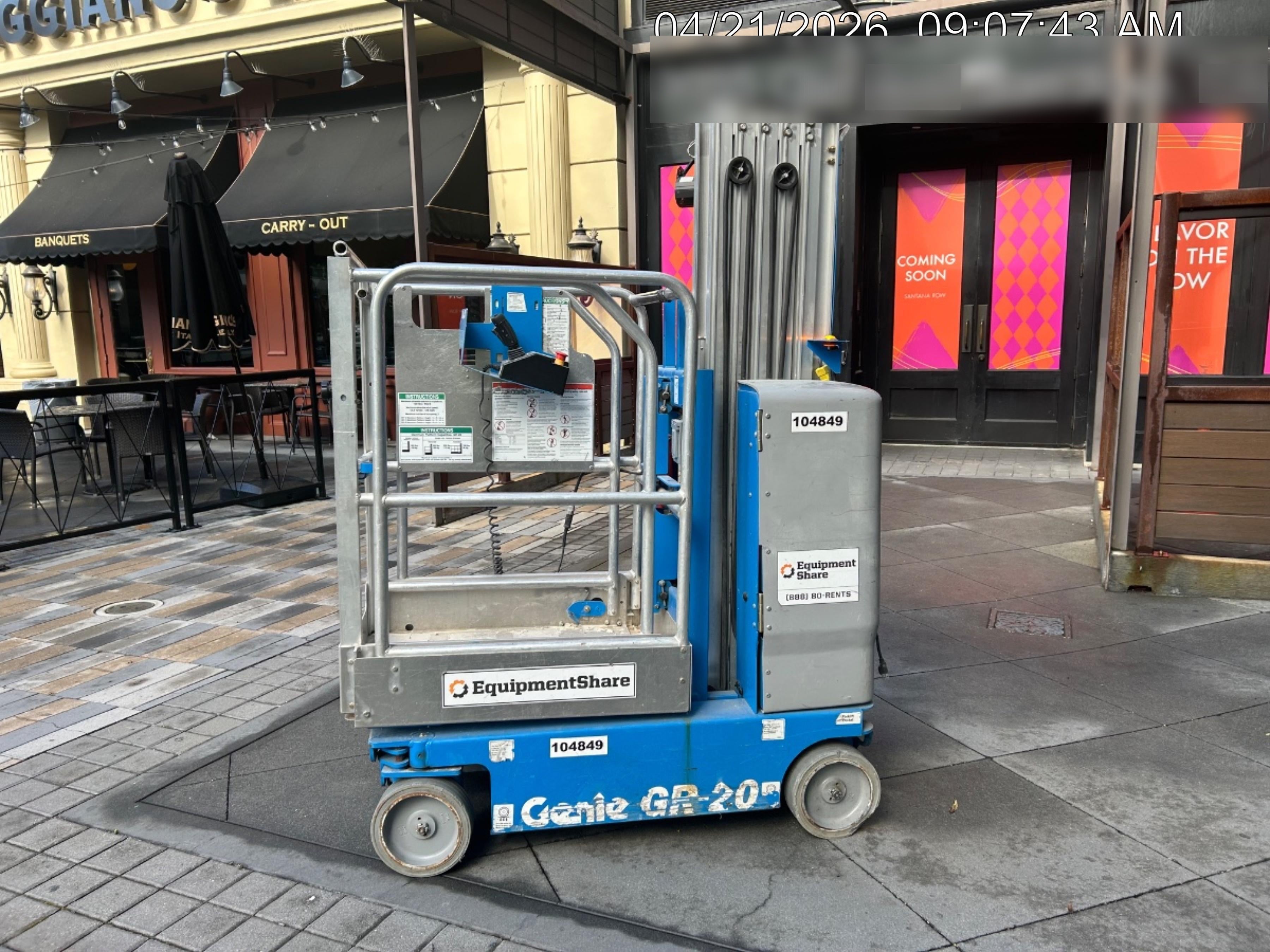 2020 GENIE GR-20