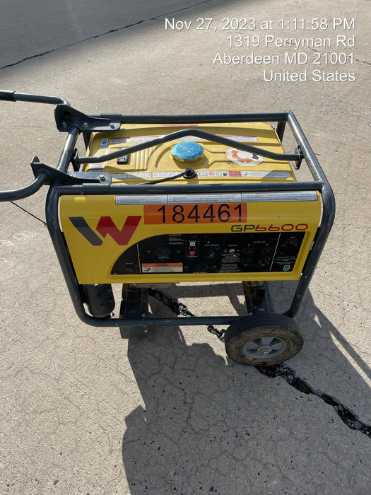 2021 WACKER NEUSON GP6600A