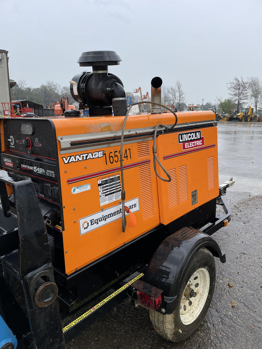 2021 Lincoln Electric Vantage 549X Ready Pak 3, ORANGE (includes trailer, cable rack, fender light kit)