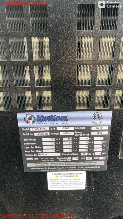 2023 KWIKOOL KPAC1411-2