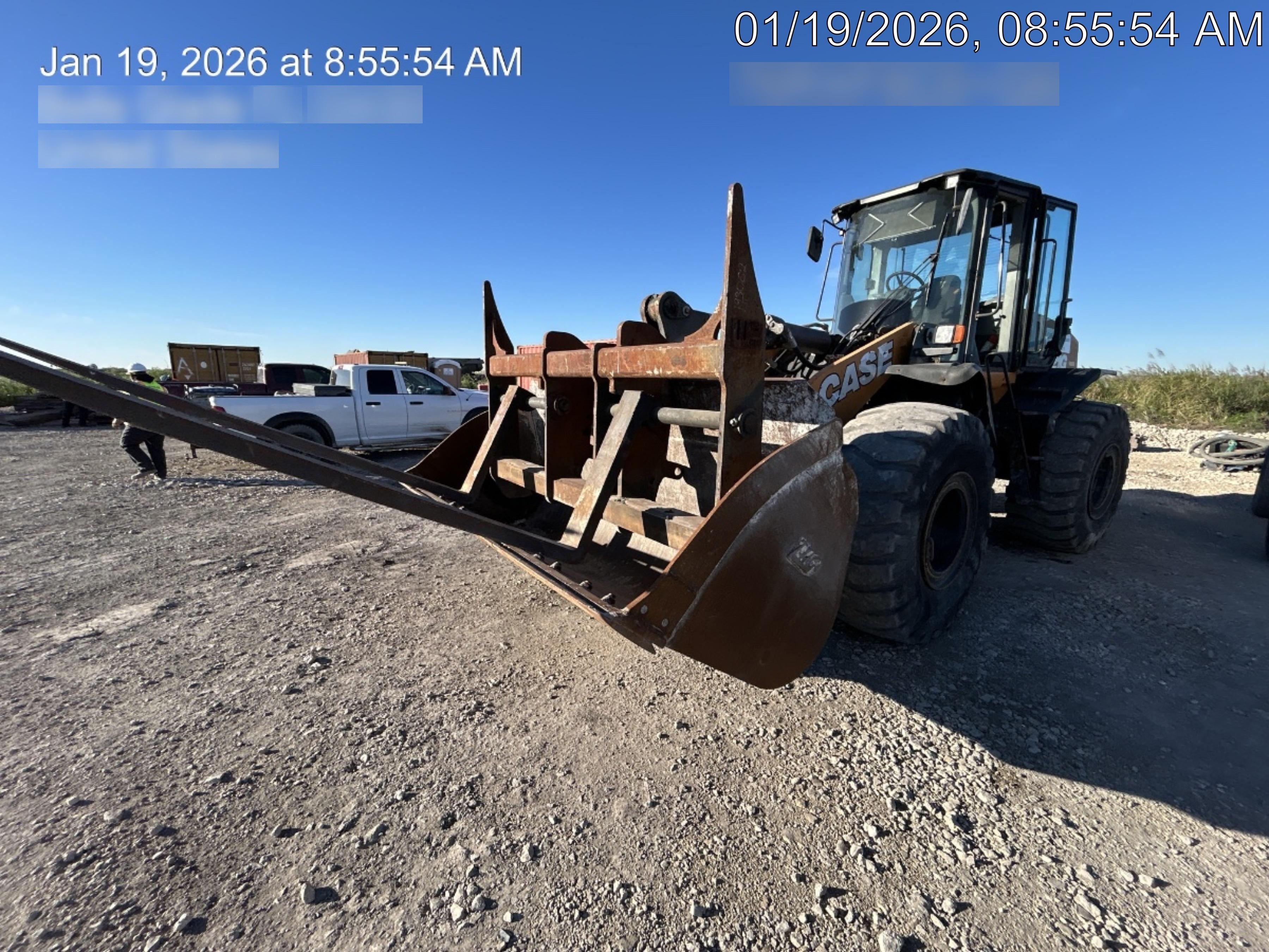 2014 WERK-BRAU 96" Loader Fork Carriage - Werk-Brau