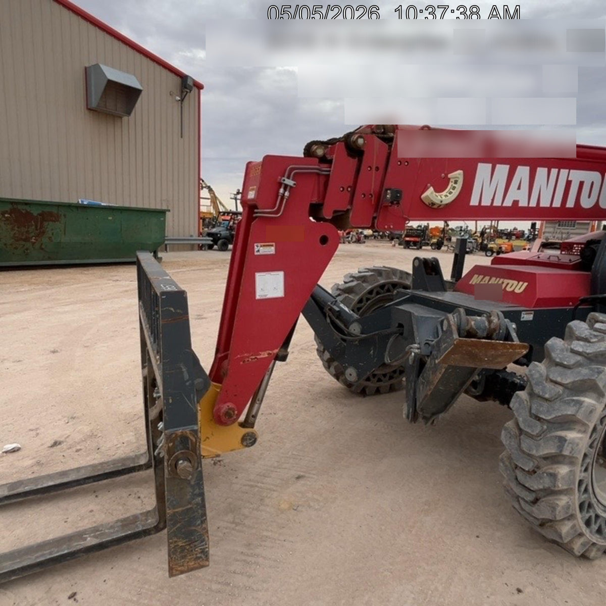 2018 MANITOU MTA10055