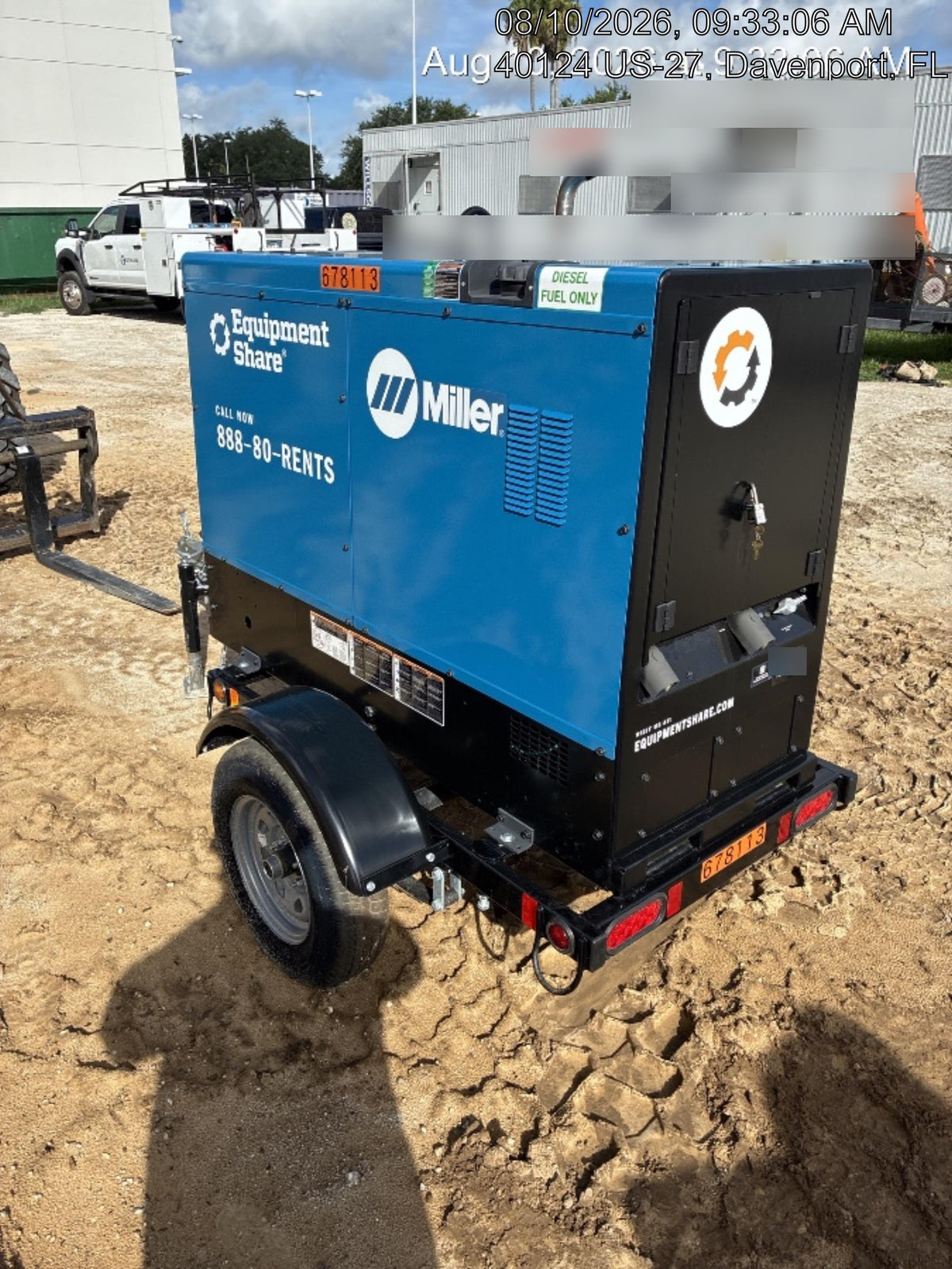 2026 MILLER ELECTRIC BIG BLUE 500