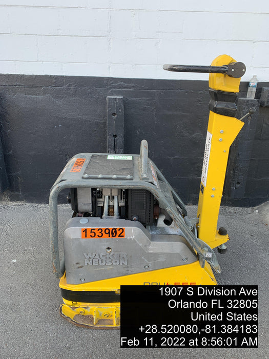 2021 Wacker Neuson DPU6555 DSL Vibroplate