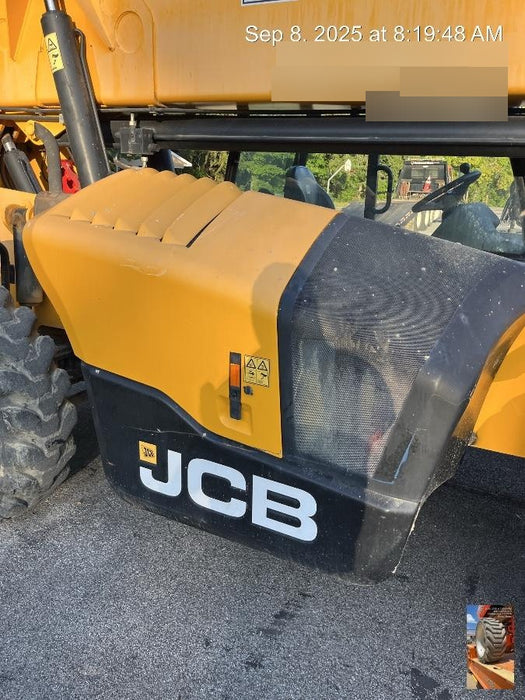 2019 JCB 510-56 Canopy, 74 HP, Solid Tires, STD Worklight, Beacon, Aux Hydraulics, Lifting Eye, Back up Alarm w/66" Carriage/60" Forks