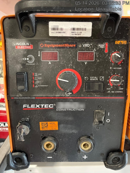 2025 LINCOLN ELECTRIC FLEXTEC 350X