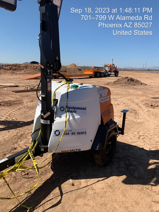 2023 Generac MLT2 Diesel, Flex Switch 120V Input, Powerzone Controller, (4) 320W LED Lights, 4kW Generator, 39.9 Gal Fuel Tank, 2" Ball, T3