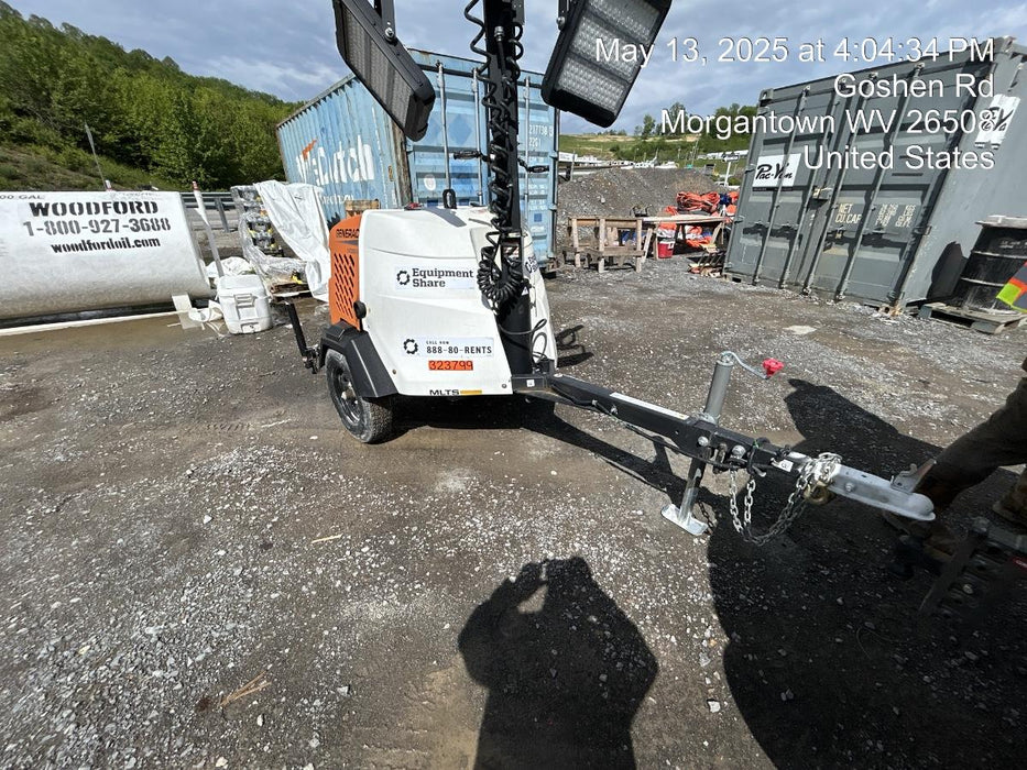 2023 Generac MLT2 Diesel, Flex Switch 120V Input, Powerzone Controller, (4) 320W LED Lights, 4kW Generator, 39.9 Gal Fuel Tank, 2" Ball, T3