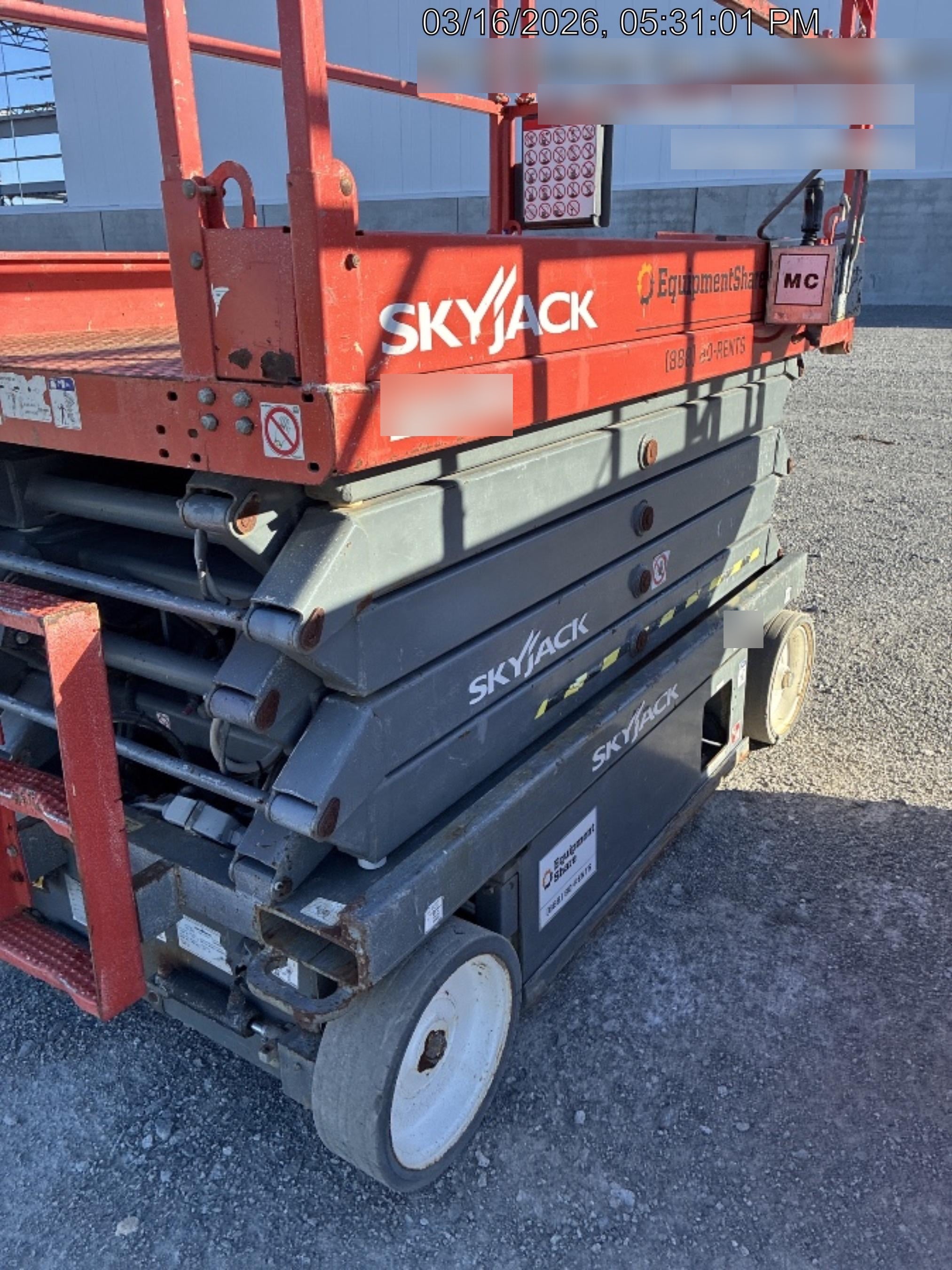 2018 Skyjack SJIII-4632 Skyjack SJIII4632 Battery