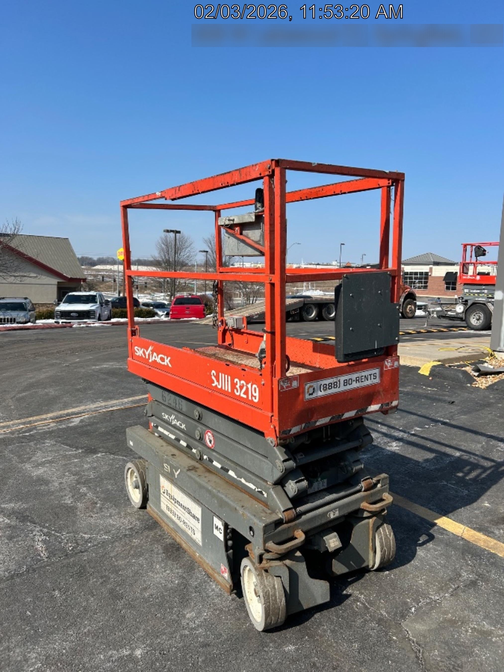 2017 Skyjack SJIII-3219 Skyjack SJ3219, Trojan Battery Set, Extended Warranty 5yr/5k hr