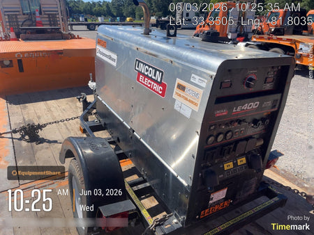 2024 Lincoln Electric LE400 Kubota V1505, Trlr, Cable Rack, Light Kit, ES Decals, T3