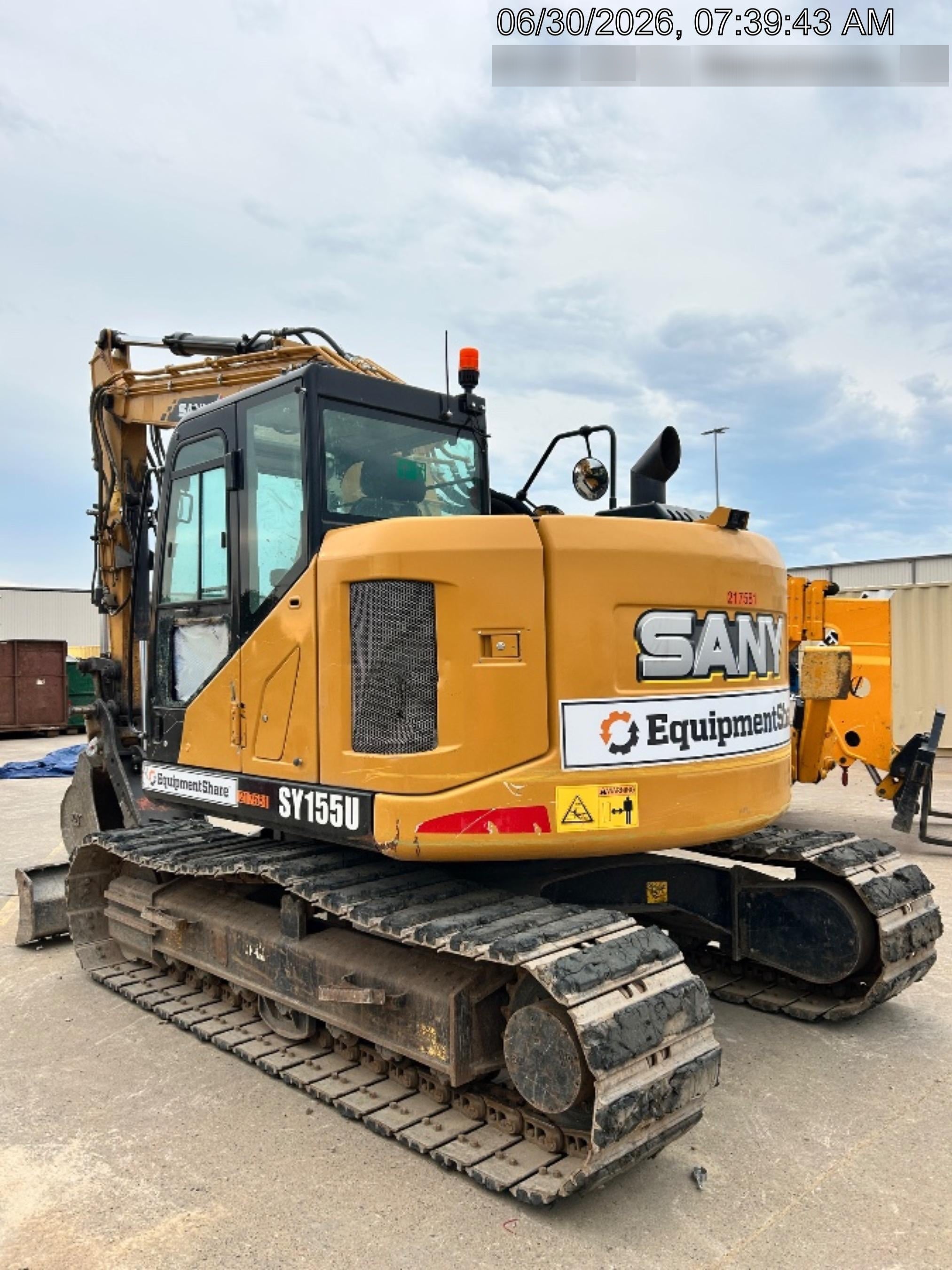 2022 SANY SY155 U