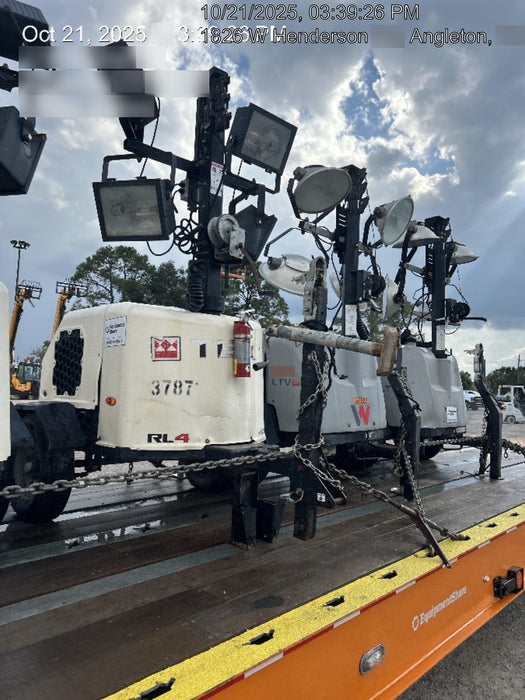2018 Wacker Neuson LTV6L-MH Wacker Neuson LTV6L Towable Light Tower