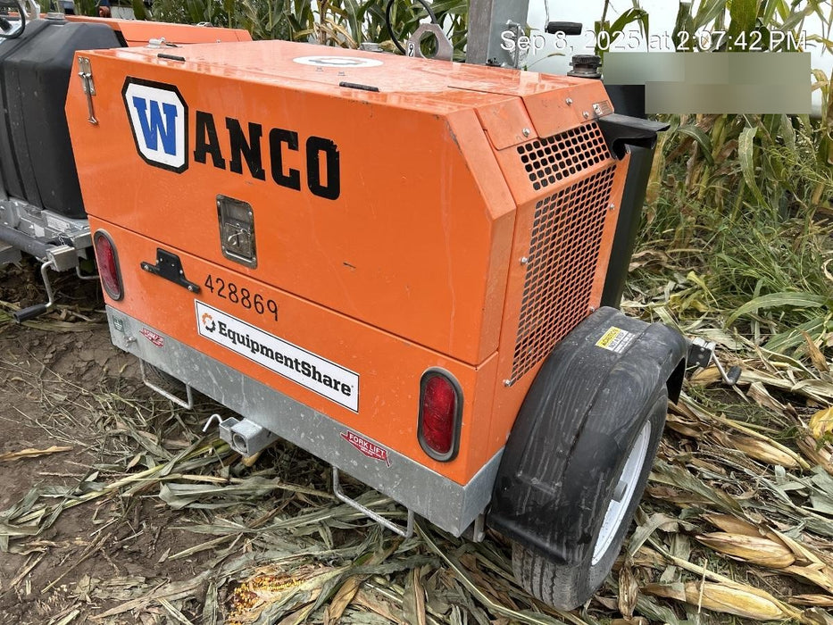 2024 Wanco WLTT-4MM4K Diesel, Deep Sea Controller, Shore Power Plug, Auto Start, (4) 350W LED Floodlights, 4kW Generator, 60 Gal Fuel Tank, 2" Ball, T3