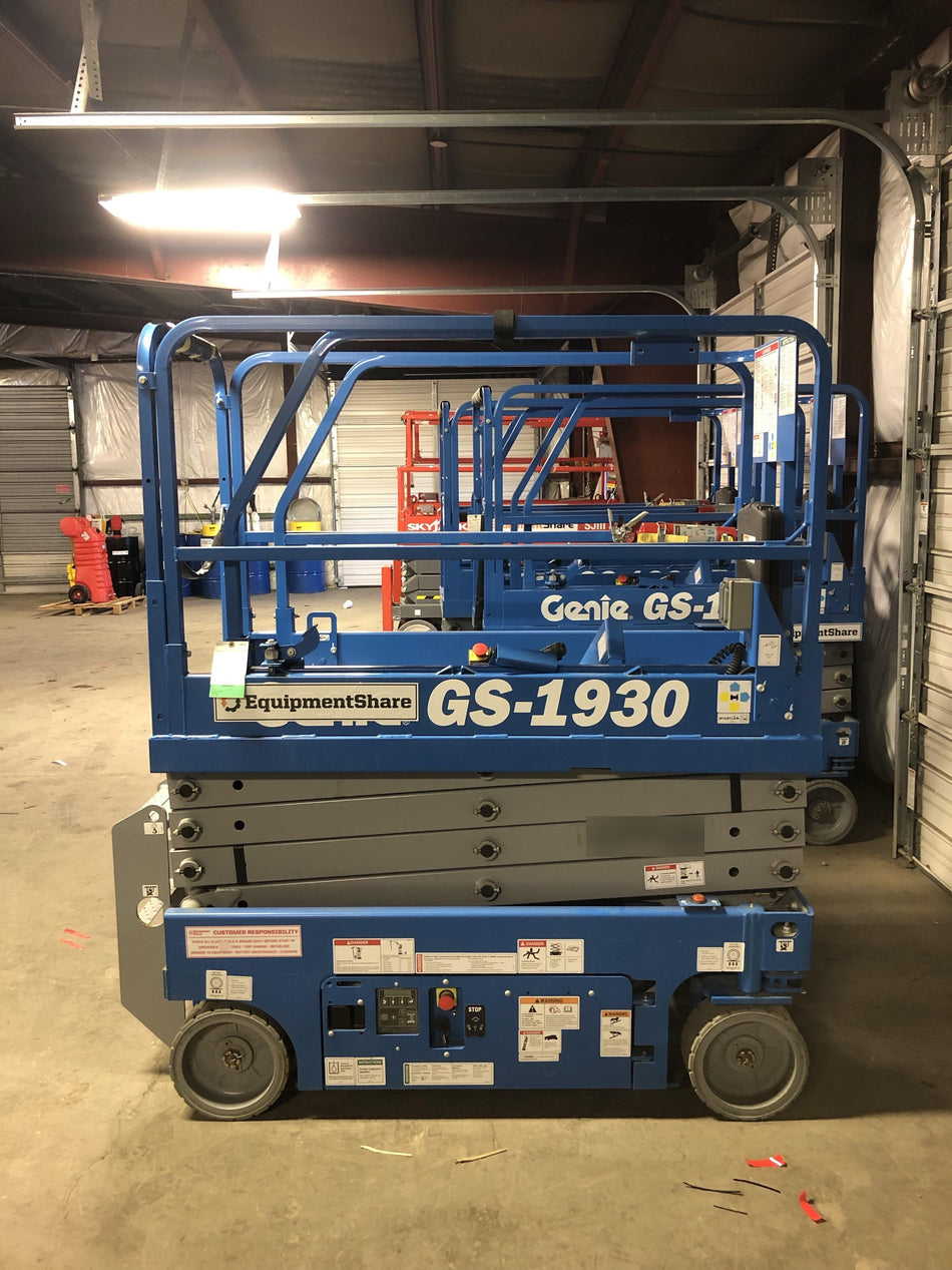 2018 Genie GS-1930 Genie GS-1930 w/Fixed Rail, Chain Entry
