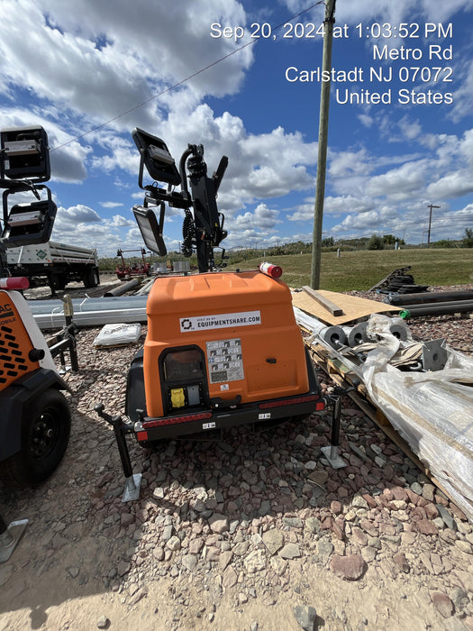 2023 Generac MLT2 Diesel, Flex Switch 120V Input, Powerzone Controller, 
(4) 320W LED Lights, 4kW Generator, 39.9 Gal Fuel Tank, 2" Ball, T3