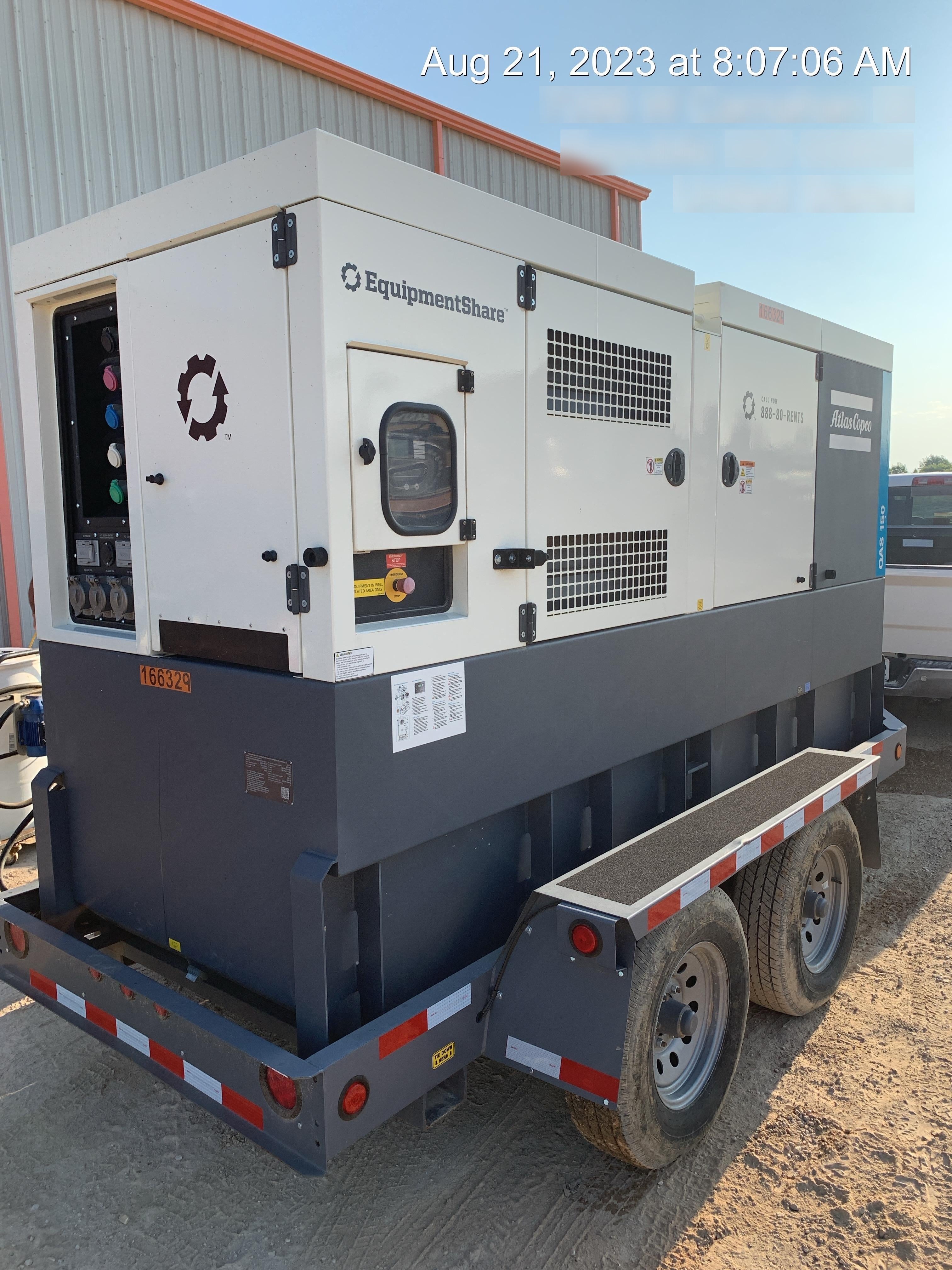 2021 ATLAS COPCO QAS150