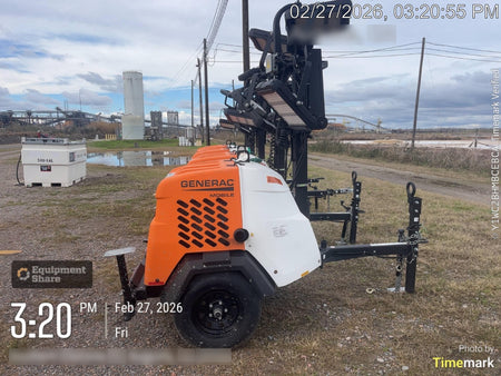 2024 Generac MLT6SKDS-STD4 ELEC WINCH Diesel, Electric Winch Mast, Powerzone Controller, (4) 320W LED Lights, 4kW Generator, 39.9 Gal Fuel Tank, 2" Ball, T3