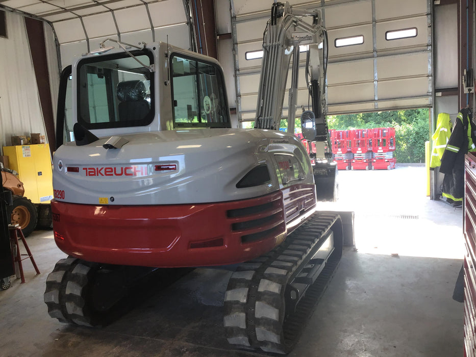 2020 Takeuchi TB290C Cab/Heat/Air, Rubber Tracks, Manual TAG QC