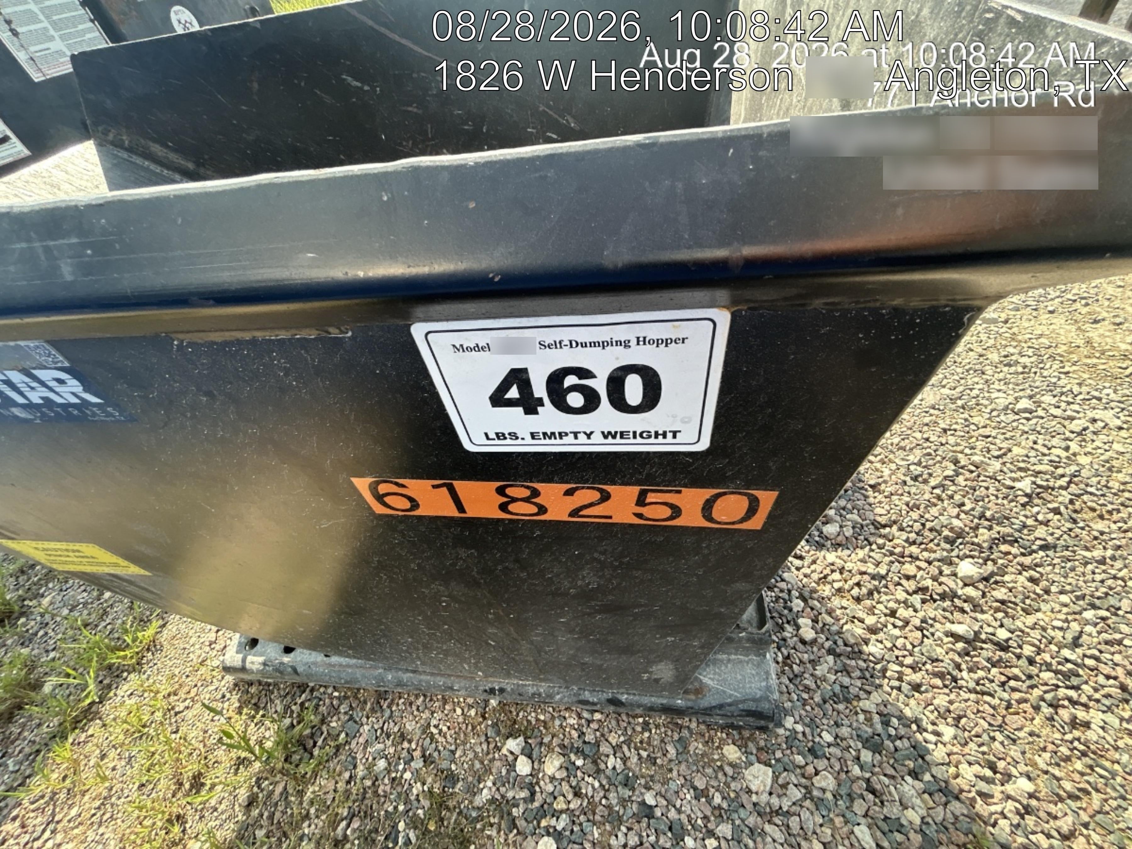 2025 STAR INDUSTRIES 1805N Hopper