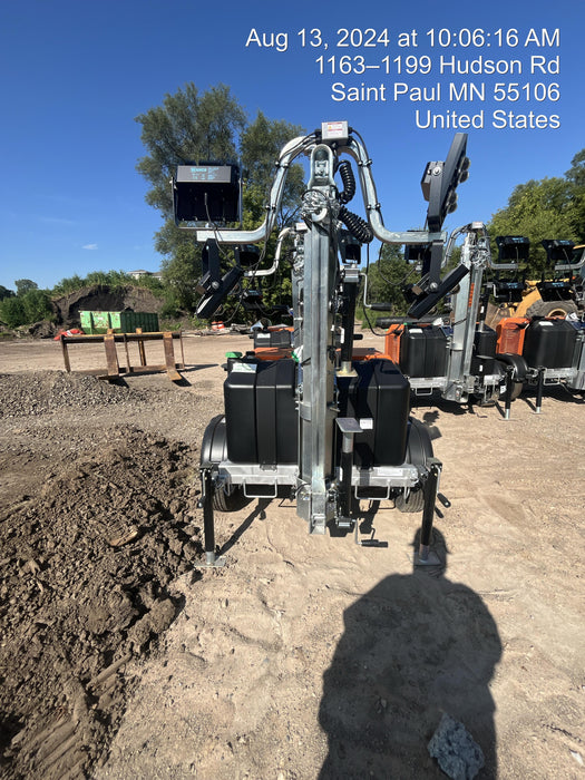 2024 Wanco WLTT-4MM4K Diesel, Deep Sea Controller, Shore Power Plug, Auto Start, (4) 350W LED Floodlights, 4kW Generator, 60 Gal Fuel Tank, 2" Ball, T3