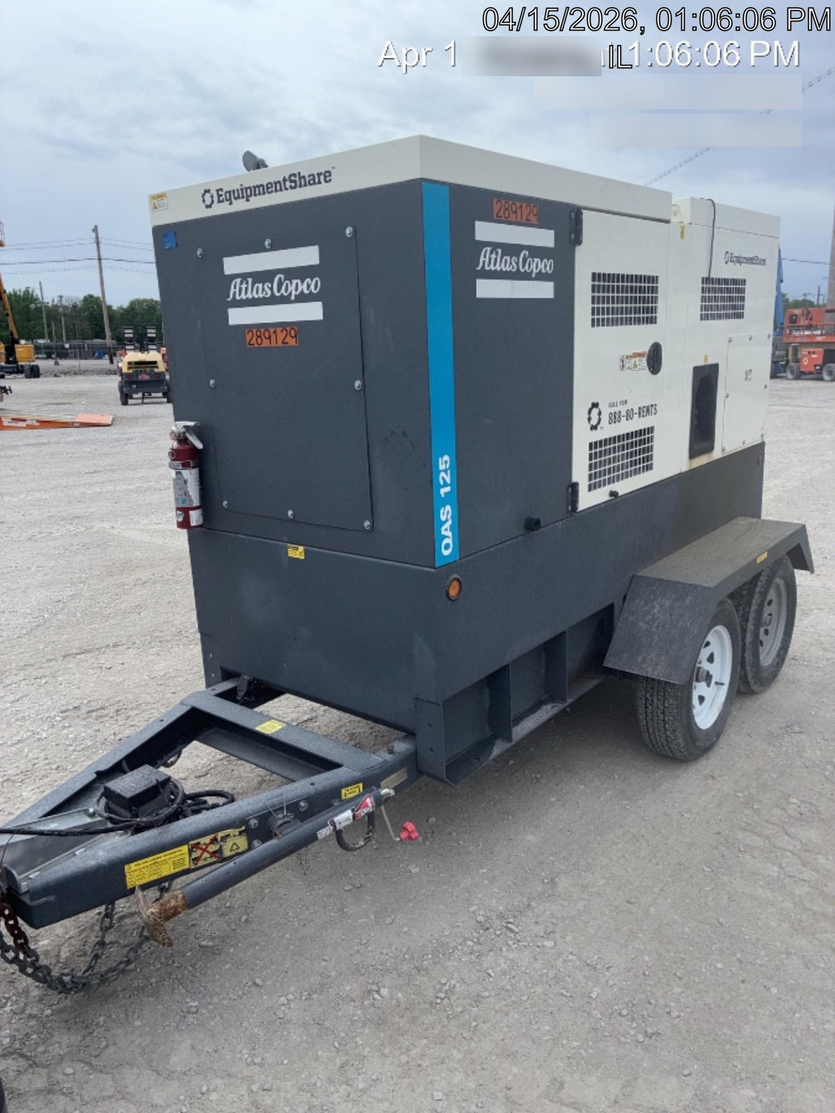 2023 ATLAS COPCO QAS 125