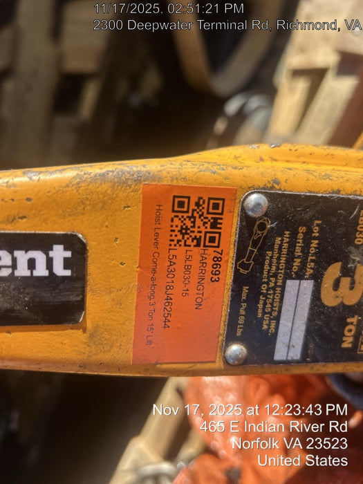 2020 HARRINGTON L5LB030-15