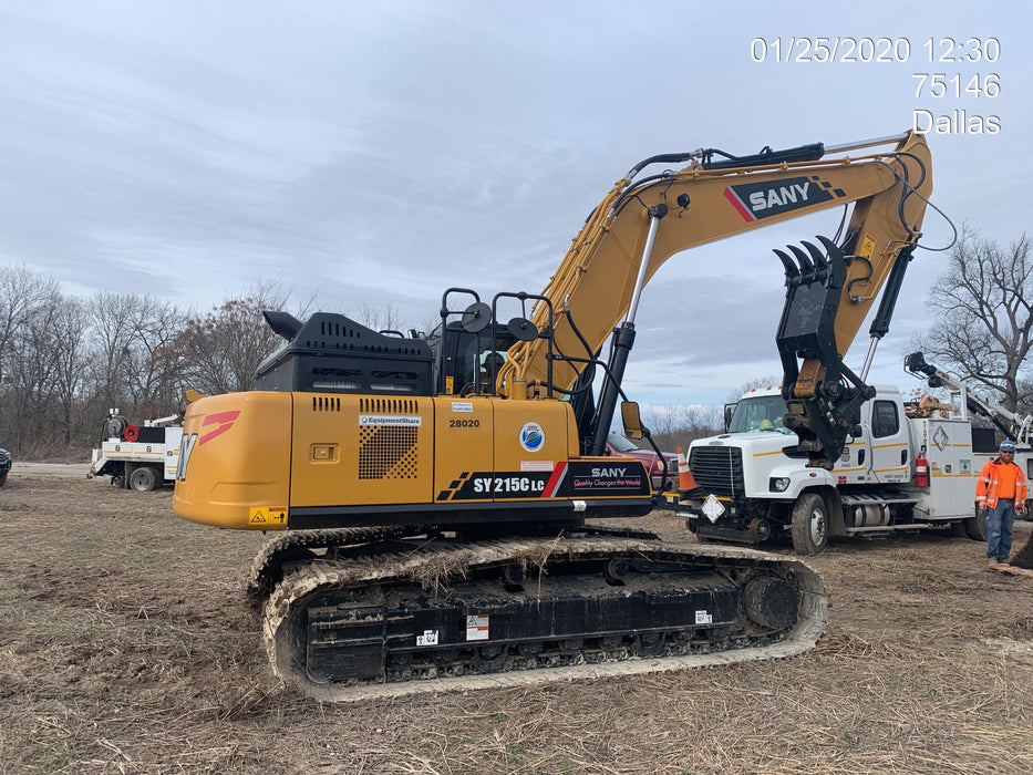 Sany SY215 SY215 Tier 4 - Cab, Hydraulic QC,  Buckets: 36" , 48" Main Pin Hydraulic Thumb