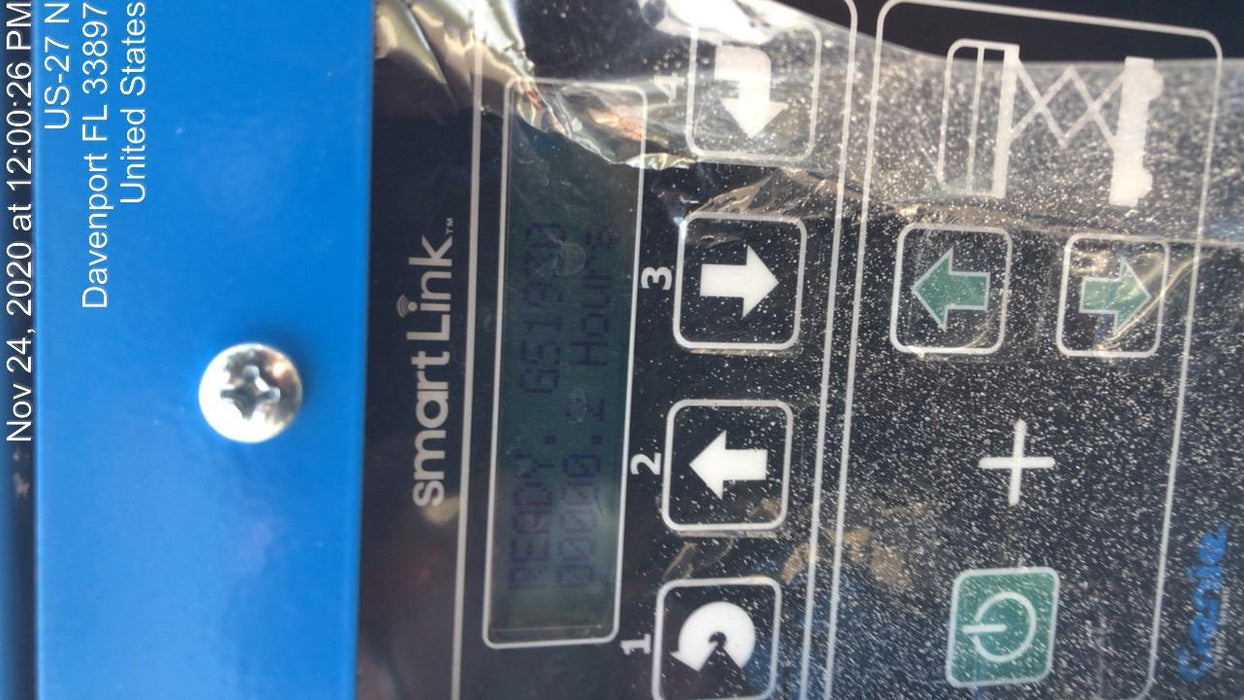 2020 Genie GS-1930 Solid Non Marking Tires, Beacon, Folding rails with half height swing gate