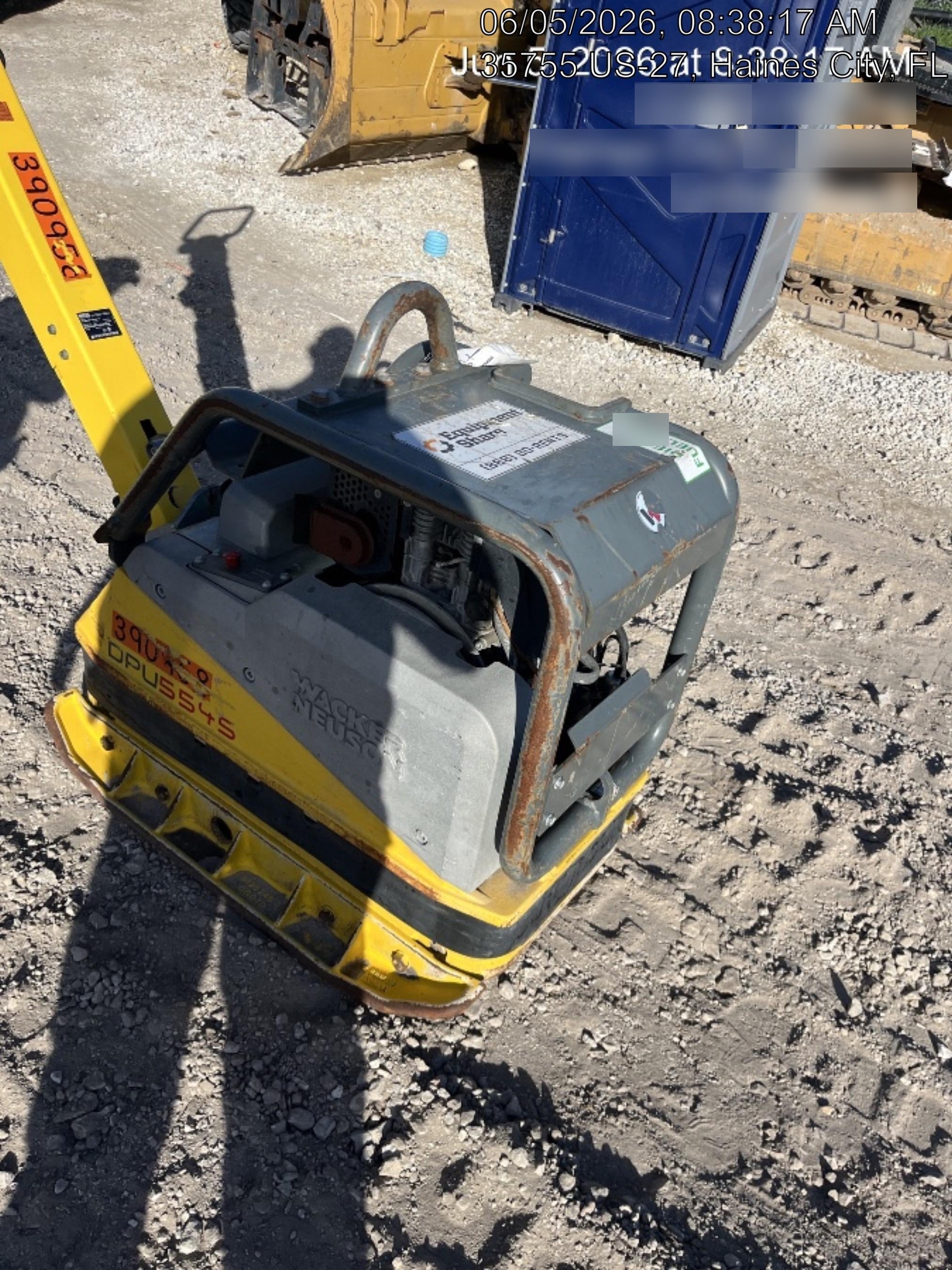 2024 Wacker Neuson DPU5545Heh Vibration Plate DPU 5545Heh US, Diesel,