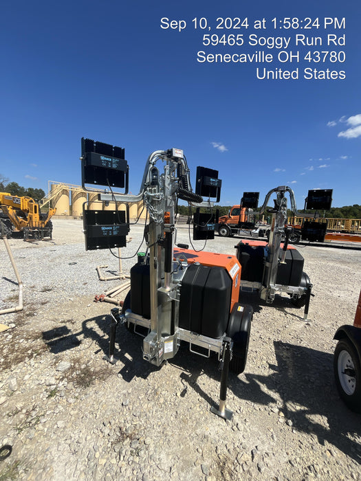 2024 Wanco WLTT-4MM4K Diesel, Deep Sea Controller, Shore Power Plug, Auto Start, (4) 350W LED Floodlights, 4kW Generator, 60 Gal Fuel Tank, 2" Ball, T3