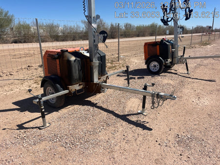 2024 Wanco WLTT-4MM4K Diesel, Deep Sea Controller, Shore Power Plug, Auto Start, (4) 350W LED Floodlights, 4kW Generator, 60 Gal Fuel Tank, 2" Ball, T3
