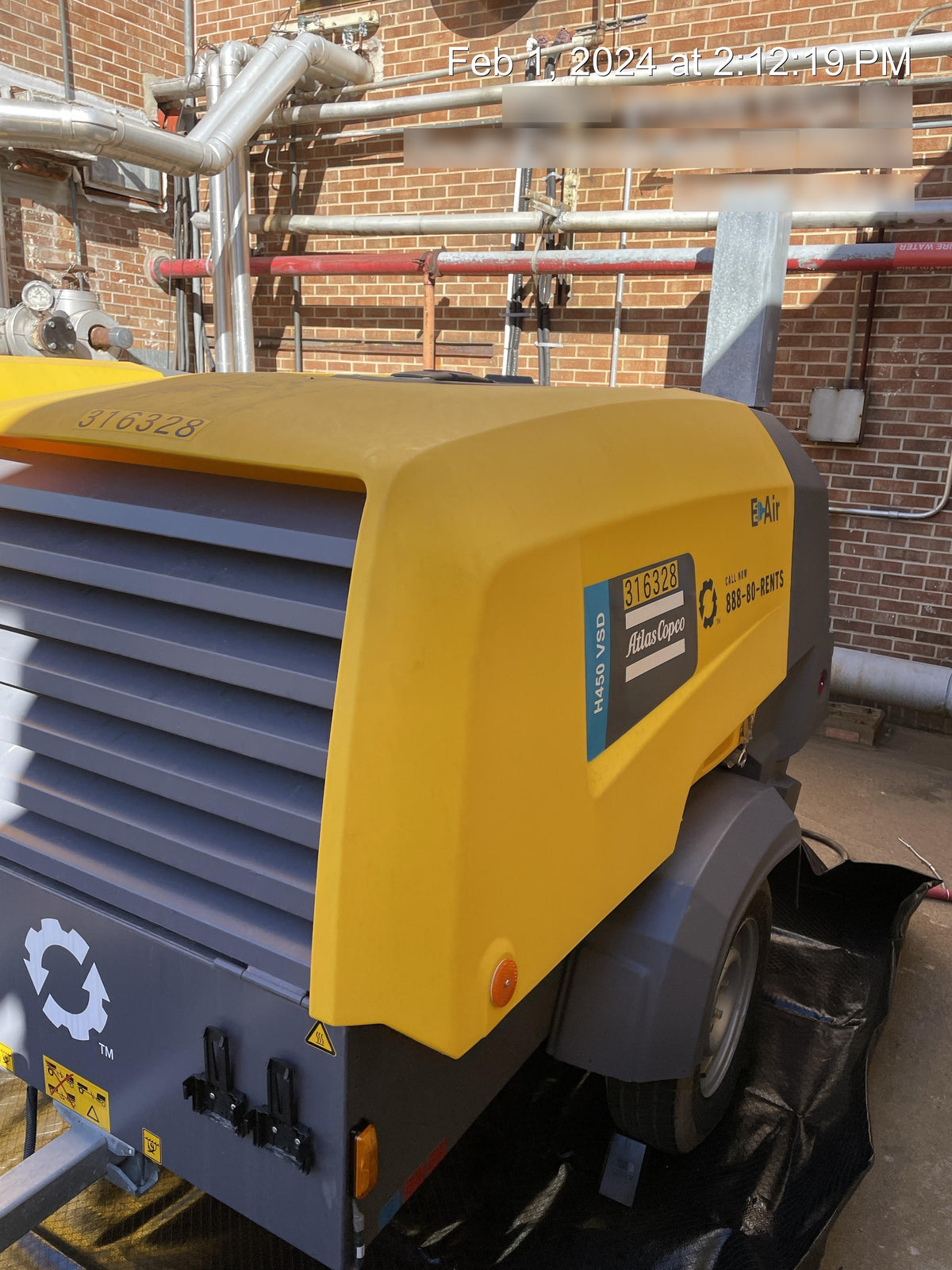 2023 ATLAS COPCO E-AIR H450