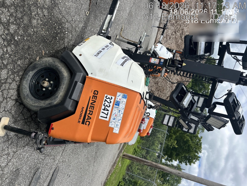 2023 Generac MLT2 Diesel, Flex Switch 120V Input, Powerzone Controller, (4) 320W LED Lights, 4kW Generator, 39.9 Gal Fuel Tank, 2" Ball, T3