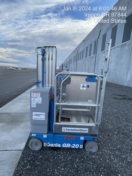 2020 GENIE GR-20
