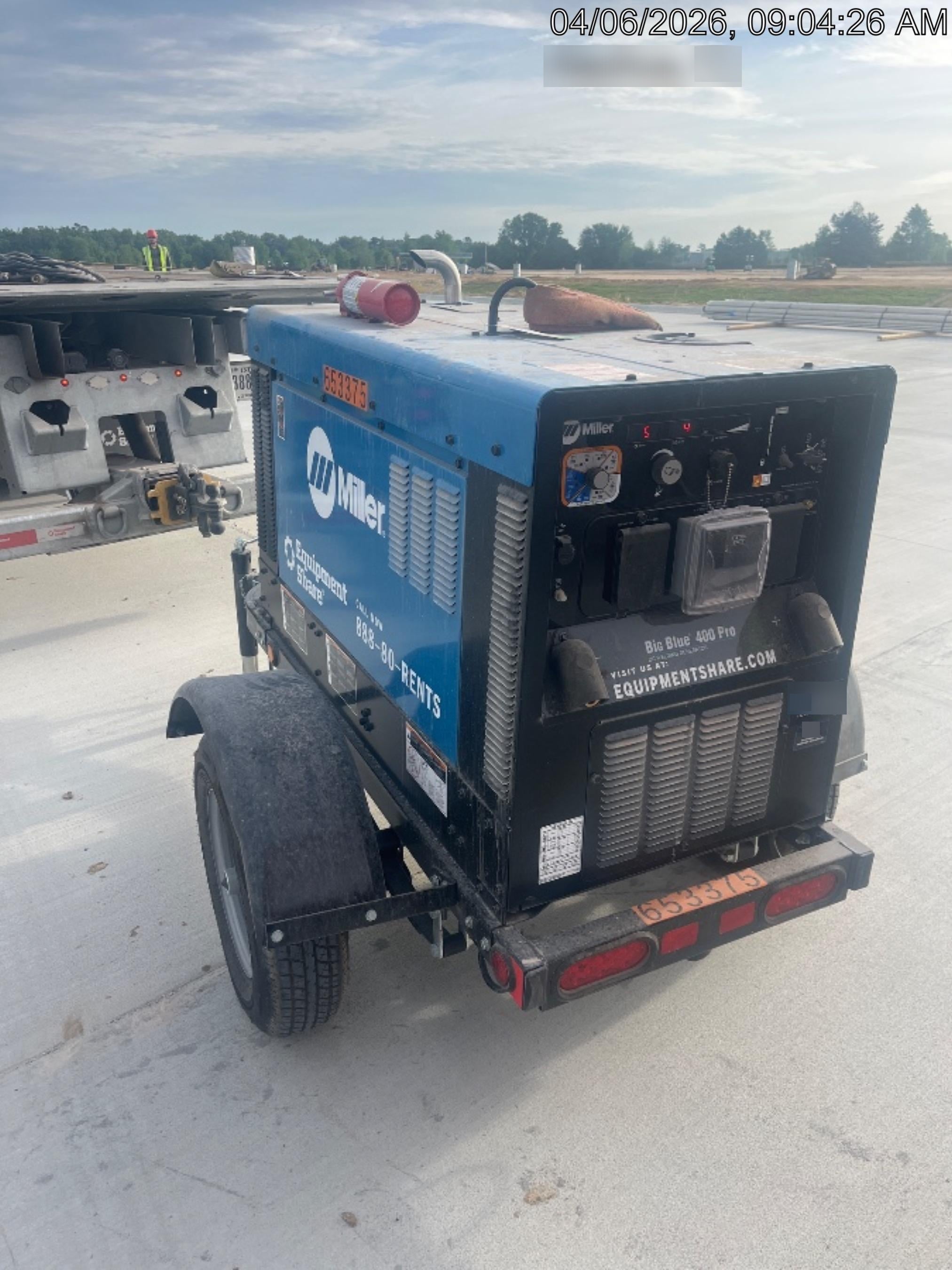 2026 MILLER ELECTRIC BIG BLUE 400