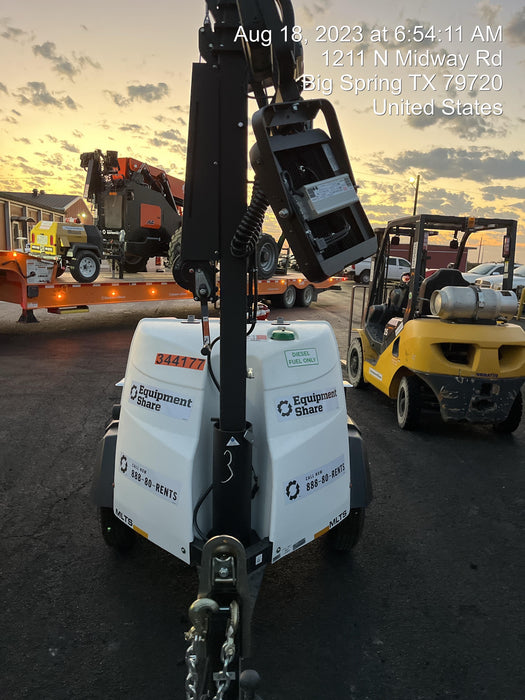 2023 Generac MLT2 Diesel, Flex Switch 120V Input, Powerzone Controller, (4) 320W LED Lights, 4kW Generator, 39.9 Gal Fuel Tank, 2" Ball, T3