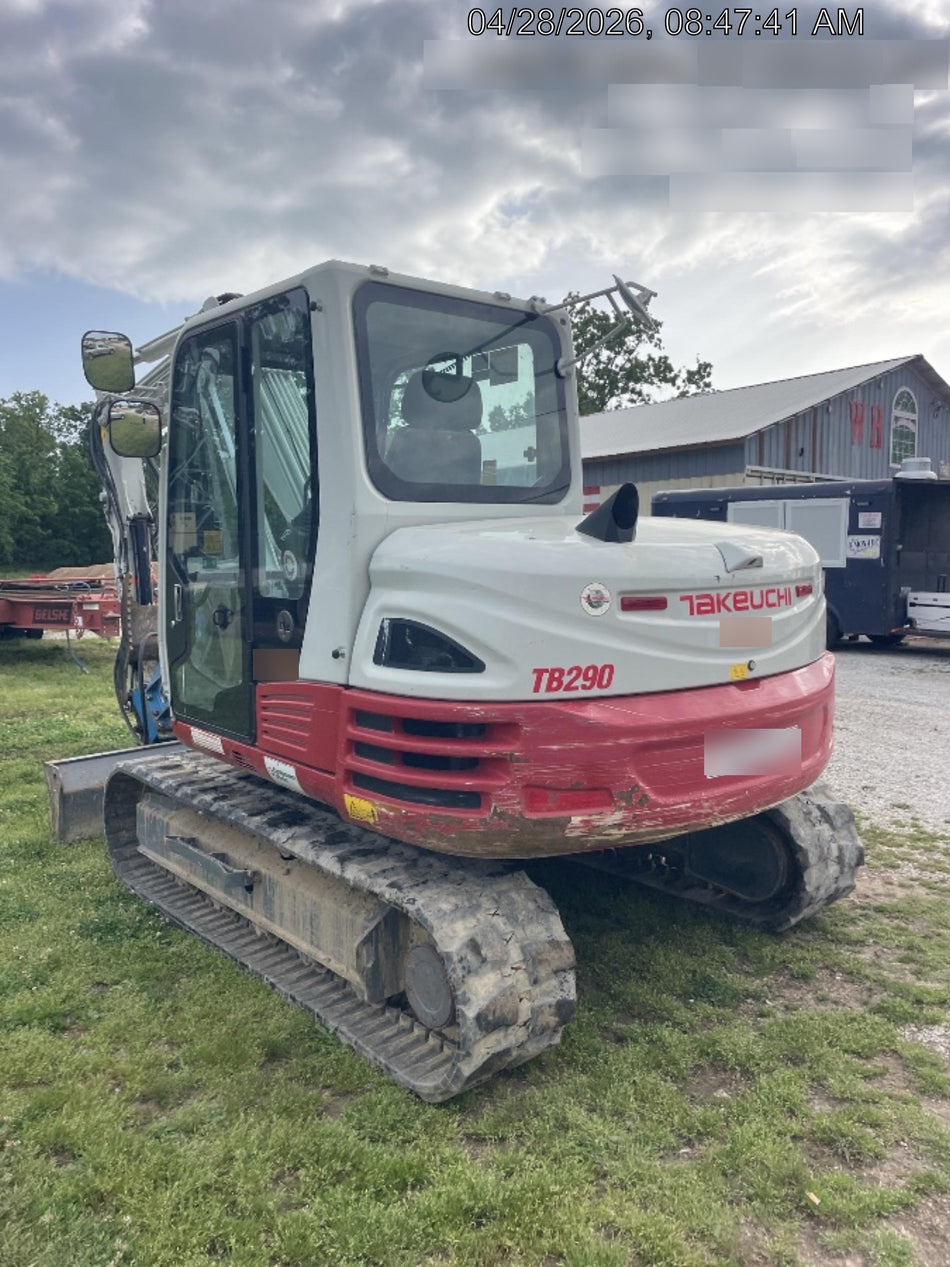 2023 TAKEUCHI TB290-CR