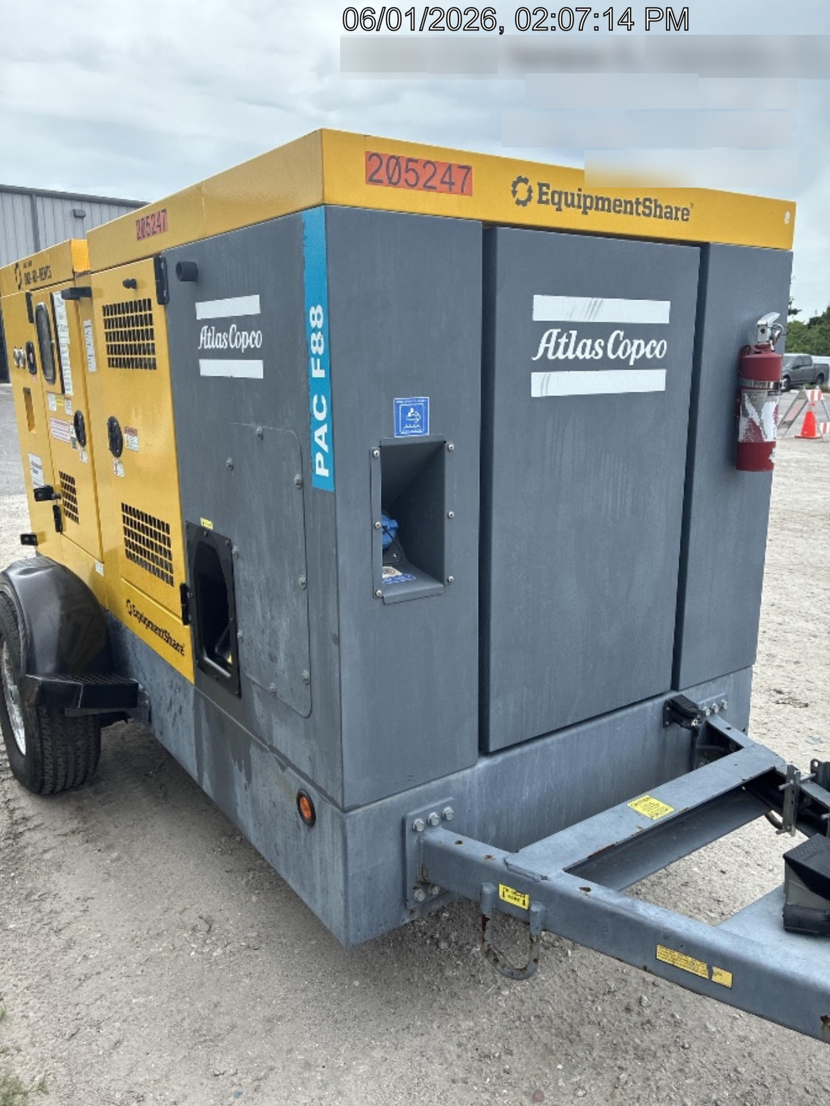 2022 ATLAS COPCO PAC F88 PD-S