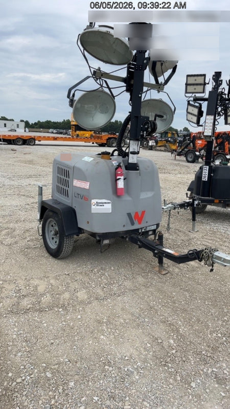 2019 Wacker Neuson LTV6L-MH Wacker Neuson LTV6L Mobile Light Tower w/Fuel Level Sensor Installed