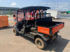 2021 Kubota RTV-X1140W-H Plastic Canopy, Windshield Acrylic Clear, LED Strobe Light, Wire Harness Kit, Back up Alarm