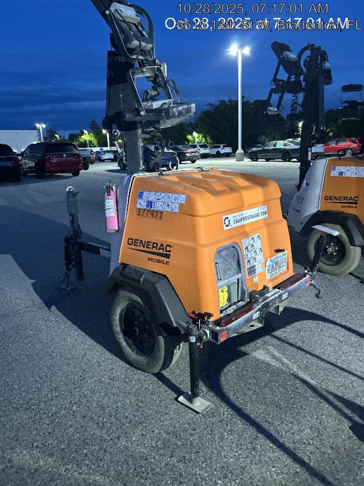 2023 Generac MLT2 Diesel, Flex Switch 120V Input, Powerzone Controller, 
(4) 320W LED Lights, 4kW Generator, 39.9 Gal Fuel Tank, 2" Ball, T3