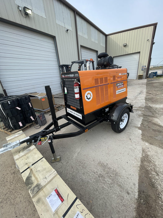 2021 Lincoln Electric Vantage 549X Ready Pak 3, ORANGE (includes trailer, cable rack, fender light kit)