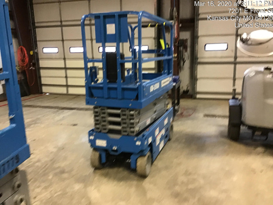2020 Genie GS-1930 Solid Non Marking Tires, Beacon, Folding rails with half height swing gate