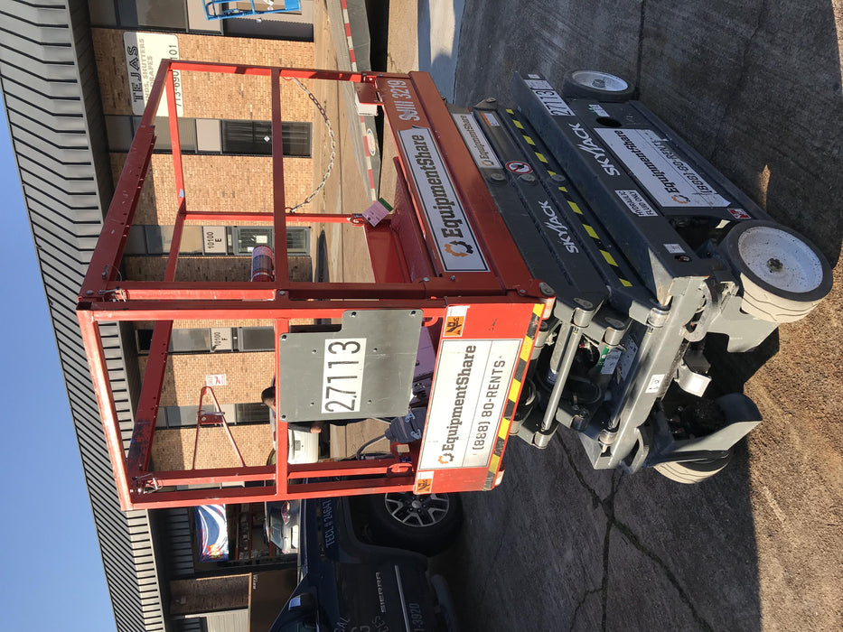 2019 Skyjack SJIII-3219 Standard Options