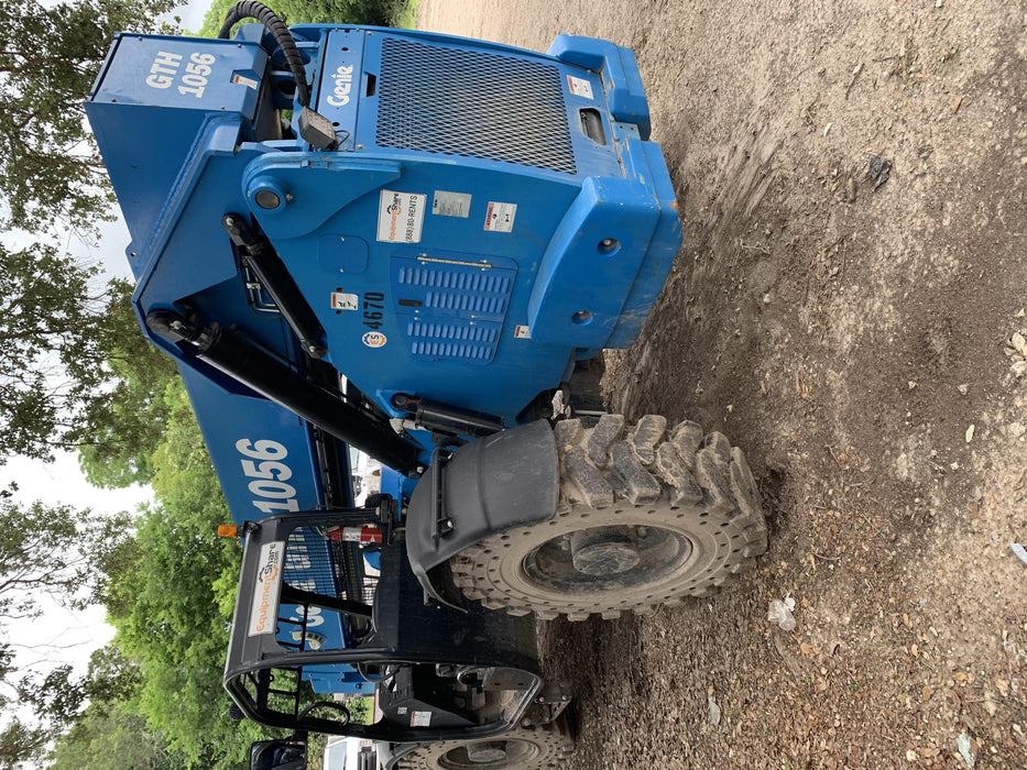 2017 Genie GTH-1056 Genie GTH1056, Solid Tires, 60" carriage, Light Kit, Open ROPS