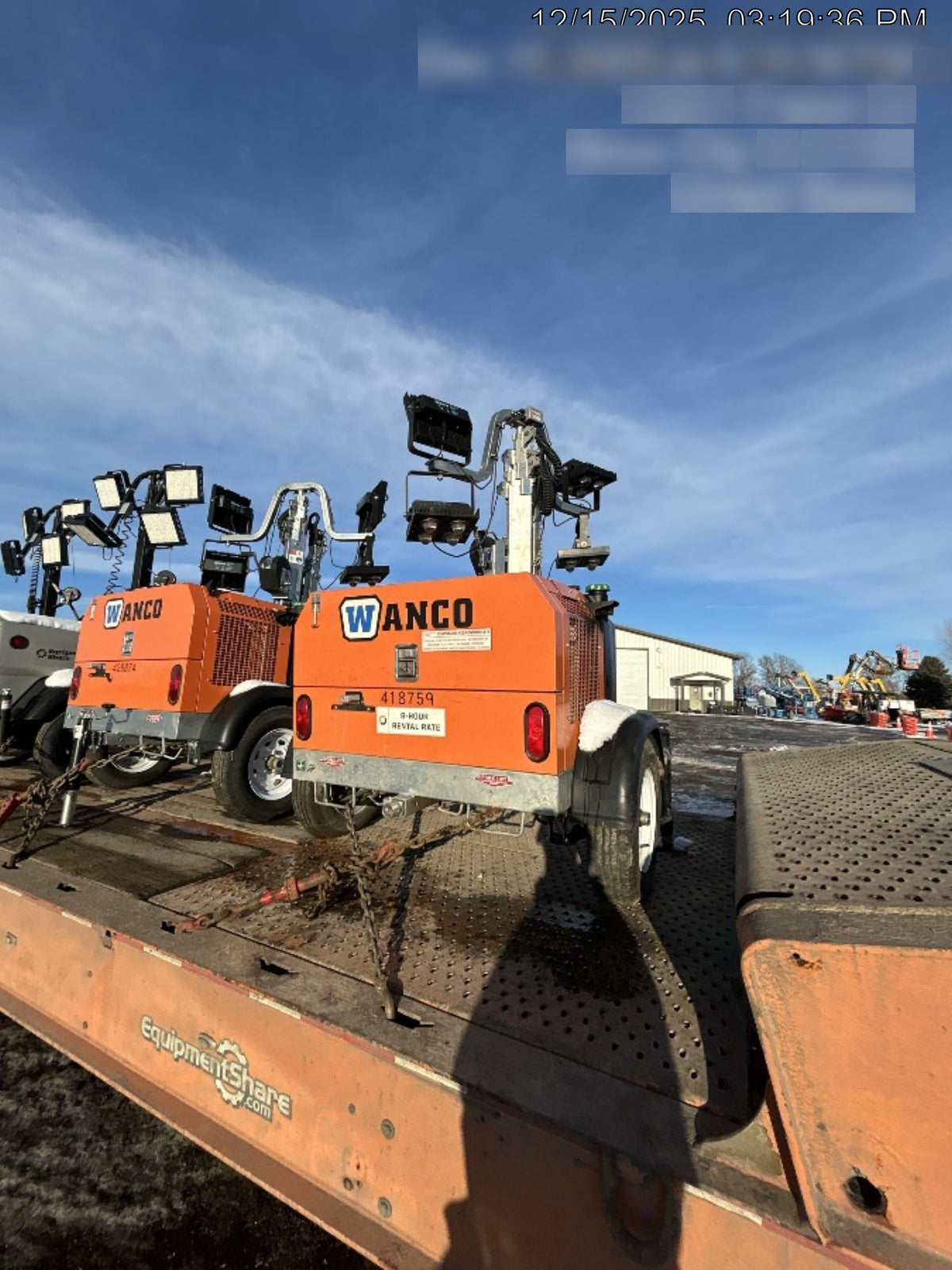 2024 Wanco WLTT-4MM4K Diesel, Deep Sea Controller, Shore Power Plug, Auto Start, (4) 350W LED Floodlights, 4kW Generator, 60 Gal Fuel Tank, 2" Ball, T3