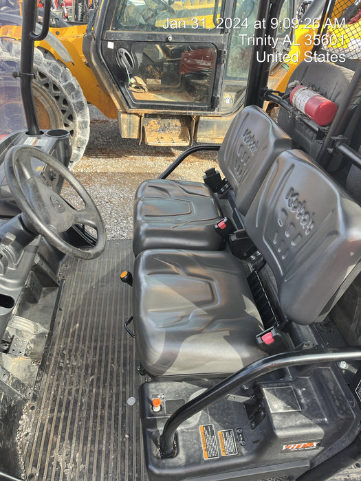 2021 Kubota RTV-X1140W-H Plastic Canopy, Windshield Acrylic Clear, LED Strobe Light, Wire Harness Kit, Back up Alarm